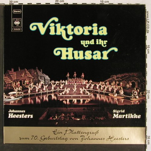 Viktoria und ihr Husar: Operette v.P.Abraham, m.J. Heesters, CBS, mit Baderrole (S 61470), A, 1973 Typ: LP Best.-Nr.: V6424 Preis: 9,00 Euro.