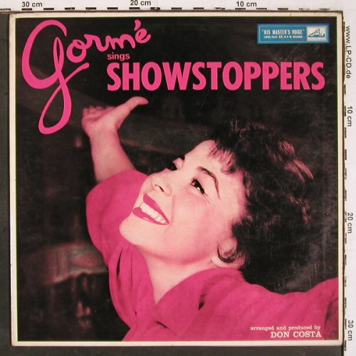 Gorme,Eydie: Sings Showstoppers,arr.Don Costa, HMV (CLP 1257), UK, m-&sol;m- Typ: LP Best.-Nr.: V6425 Preis: 9,00 Euro.
