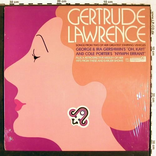 Lawrence,Gertrude: Songs from Oh,Kay! / NymphErrant, Monmouth (MES 7043), US Typ: LP Best.-Nr.: V6426 Preis: 9,00 Euro.