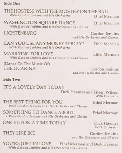 Merman,Ethel: 12 Songs from Call Me Madam, Decca (DL 79022), US, 1971 Typ: LP Best.-Nr.: V6470 Preis: 9,00 Euro.