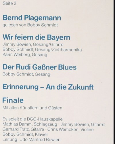 V.A.Die Bayern gehen und kommen!: Aufführung Richard Busch,R.Gassner, Polydor (intern) (VP 659), D Typ: LP Best.-Nr.: V6572 Preis: 6,00 Euro.