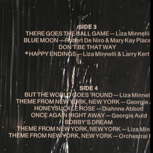 New York, New York: Liza Minelli,Robert De Niro, Foc, UA, sealed (30112 XDT), D, FS-New, 1977 Typ: 2LP Best.-Nr.: V6583 Preis: 12,50 Euro.