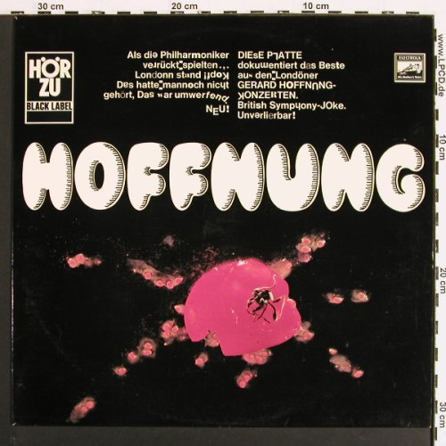 Hoffnung (Gerard): Als die Philharmoniker verr&uuml;ckt..., H&ouml;rZu (SHZE 803 BL), D Typ: LP Best.-Nr.: V7217 Preis: 5,00 Euro.