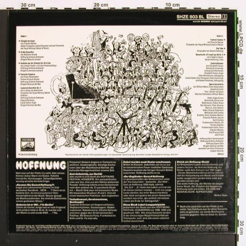 Hoffnung (Gerard): Als die Philharmoniker verr&uuml;ckt..., H&ouml;rZu (SHZE 803 BL), D Typ: LP Best.-Nr.: V7217 Preis: 5,00 Euro.