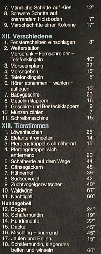 V.A.Die Kulisse: 99 verschiedene Geräusche, Foc,Mono, Karussell(2651 002), D,Ri(1953), 1969 - 2LP - V7260 - 6,00 Euro