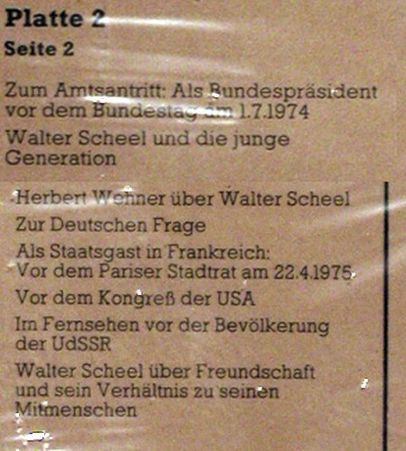 Scheel,Walter: Same, Box, FS-New, sealed, EMI (C 188-31 666&sol;67), D Typ: 2LP Best.-Nr.: V7469 Preis: 12,50 Euro.