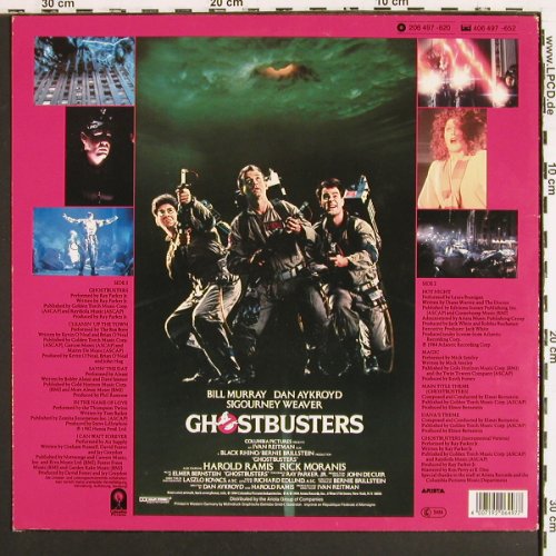 Ghostbusters: Orig.Soundtrack, Arista(206 497-620), NL, 1984 - LP - V7498 - 6,00 Euro