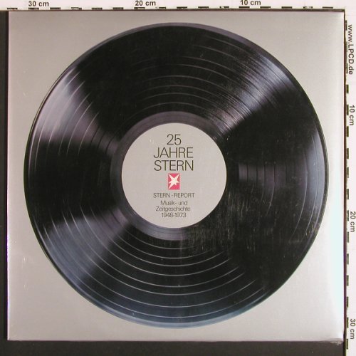 V.A.25 Jahre Stern&sol;Stern Report: Musik u. Zeitgeschichte 1948-1973, Stern, FS-New sealed (BM 000 0001), D, Foc, 1973 Typ: 2LP Best.-Nr.: V7502 Preis: 20,00 Euro.