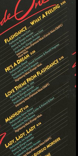 Flashdance: Original Soundtrack, 10 Tr., Casablanca(811 492-1), D, 1983 - LP - V7507 - 5,00 Euro