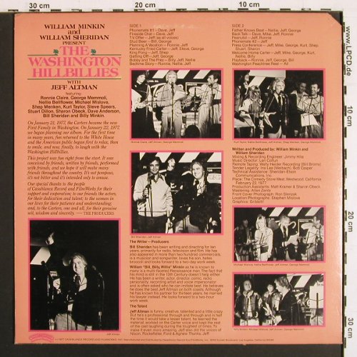 Washington Hillbillies: Same (Comedy), Casablanca(BLP 7052), US, CO, 1977 - LP - V7536 - 6,00 Euro