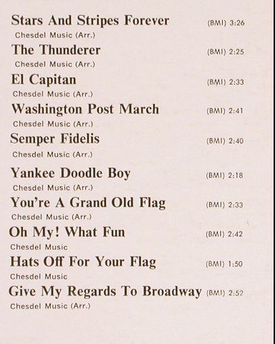 101 Strings: All Time Hits Marches,Yankee Doodle, 101 Strings(S-5195), US,  - LP - V4008 - 7,50 Euro