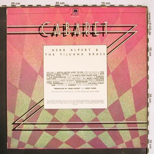 Alpert,Herb & Tijuana Brass: Cabaret, AM(AMLB 51034), UK, 1972 - LP - V4042 - 9,00 Euro