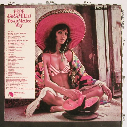 Jaramillo,Pepe: Down Mexico Way, EMI(TWOX 1067), UK, 1977 - LP - V4271 - 9,00 Euro