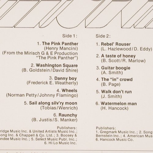 Justis,Bill: All Time Golden Instrumental  Hits, Fontana(6430 123), S, 1977 - LP - V4367 - 6,00 Euro