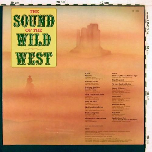 Unknown Artist-Sound Of Wild West: Die besten Melodien...,16 Tr., Dino(LP 1881), D, 1988 - LP - V5215 - 4,00 Euro
