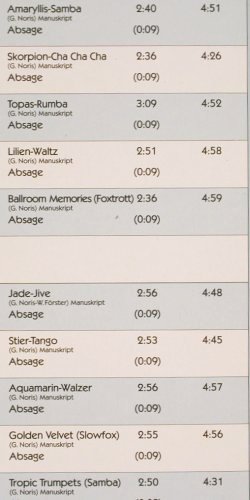 Noris,Günther u.s. Big Band: Radio Disc, Foc music/spoken, Teldec(6.28693 2LP TS), D, Promo, 1987 - 2LP - V5260 - 12,50 Euro