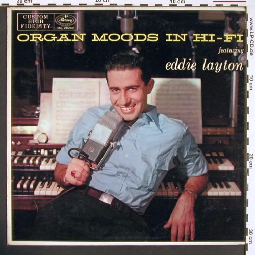 Layton,Eddie: Organ Moods In Hi-Fi, stol, Mercury(MG 20208), US, 1957 - LP - V5284 - 9,00 Euro