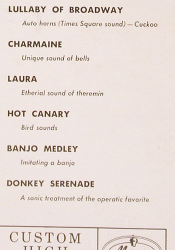Layton,Eddie: Organ Moods In Hi-Fi, stol, Mercury(MG 20208), US, 1957 - LP - V5284 - 9,00 Euro