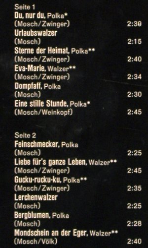 Mosch,Ernst & Egerländer: Portrait In Gold, Box +Poster, Telefunken(6.30003 DX), D, 1972 - 2LP - V5332 - 9,00 Euro
