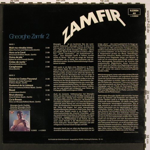 Zamfir,Gheorghe: 2, Pandora(6.22654 AO), D, 1976 - LP - V5335 - 6,00 Euro
