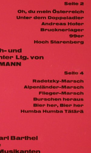 Blasochester Karl Barthel...: Das grosse Platz Konzert, Foc, Bellaphon(BLS 5507), D,  - 2LP - V5600 - 9,00 Euro