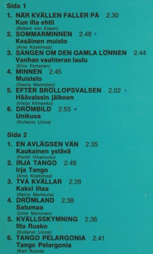 Nyqvist Orkester,Kalle: Tango Party, Telestar(TRS 11164), S, 1975 - LP - V5640 - 7,50 Euro