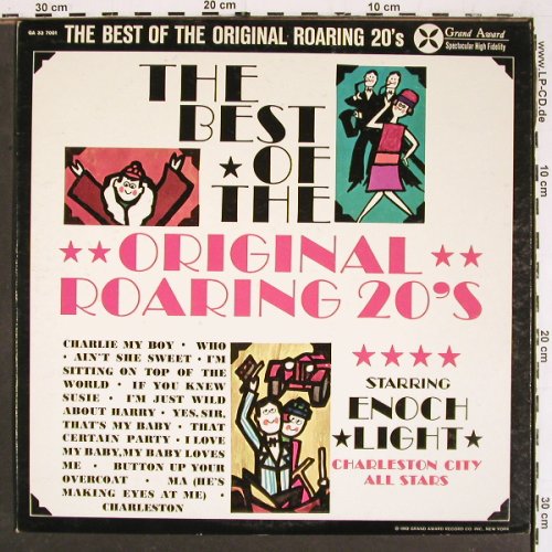 Light,Enoch  Charston City Allstars: The Best o.t. Original Roaring 20's, Grand Award(GA 33 7001), US, 1962 - LP - V5655 - 9,00 Euro