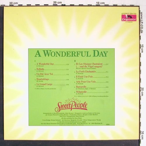 Sweet People: A Wonderful Day, Polydor(2311 112), D, 1981 - LP - V5671 - 5,00 Euro