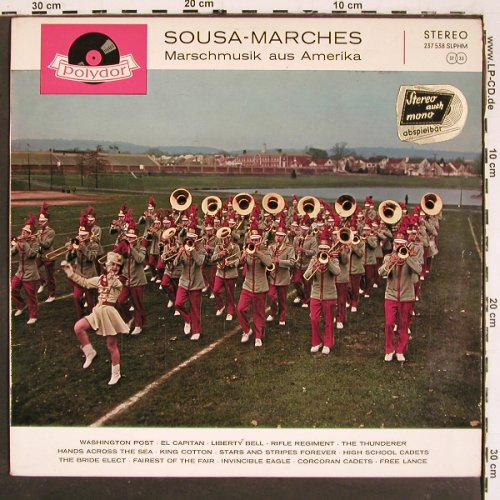 Goldman Band / R.F.Goldman cond.: Sousa-Marches,Marschm.a Amerika, Polydor(237 538 SLPHM), D, 1965 - LP - V5720 - 7,50 Euro