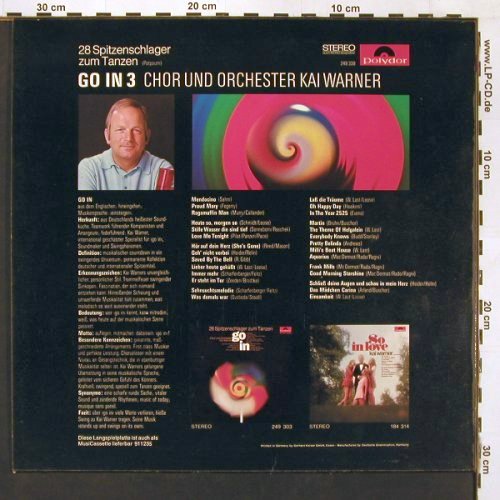 Warner,Kai mit Chor und Orch.: Go In, 28 Spitzen Schl...Folge 3, Polydor(249 399), D, 1969 - LP - V5722 - 6,00 Euro