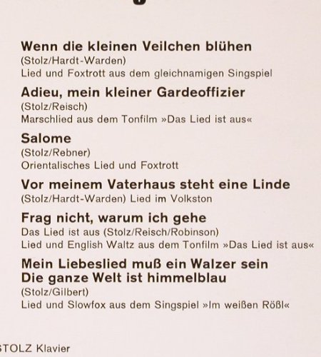 Stolz,Robert: spielt seine schönsten Evergreens, Eurodisc(79 593 IU), D,  - LP - V5749 - 6,00 Euro