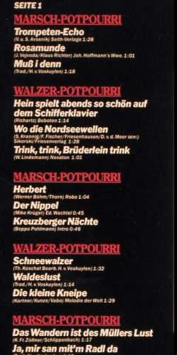 Kirmesmusikanten: Superstimmung +++non stop+++, RCA (PL 70162), D, 1983 Typ: LP Best.-Nr.: V5980 Preis: 5,00 Euro