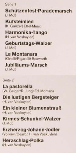 Kirmesmusikanten: spielen Ihre Lieblingsmelodien, RCA (PL 28446), D, 1981 Typ: LP Best.-Nr.: V5981 Preis: 5,00 Euro