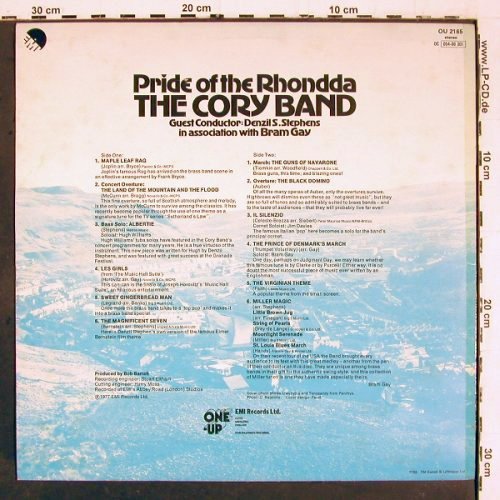 Cory Band: Pride of the Rhondda, One Up/ EMI (OU 2165), UK, 1977 Typ: LP Best.-Nr.: V6101 Preis: 7,50 Euro.