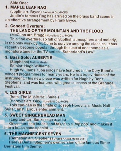 Cory Band: Pride of the Rhondda, One Up/ EMI (OU 2165), UK, 1977 Typ: LP Best.-Nr.: V6101 Preis: 7,50 Euro.