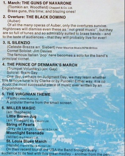 Cory Band: Pride of the Rhondda, One Up/ EMI (OU 2165), UK, 1977 Typ: LP Best.-Nr.: V6101 Preis: 7,50 Euro.