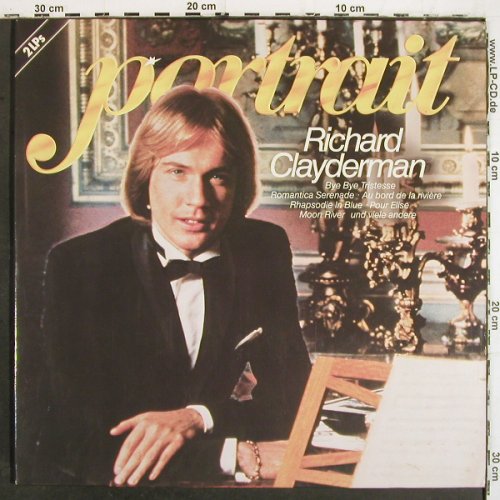 Clayderman,Richard: Portrait,Foc, Telefunken (6.28506 DO), D Typ: 2LP Best.-Nr.: V6968 Preis: 7,50 Euro.