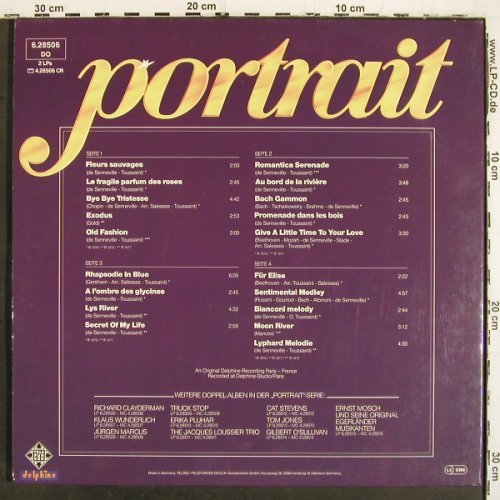 Clayderman,Richard: Portrait,Foc, Telefunken (6.28506 DO), D Typ: 2LP Best.-Nr.: V6968 Preis: 7,50 Euro.