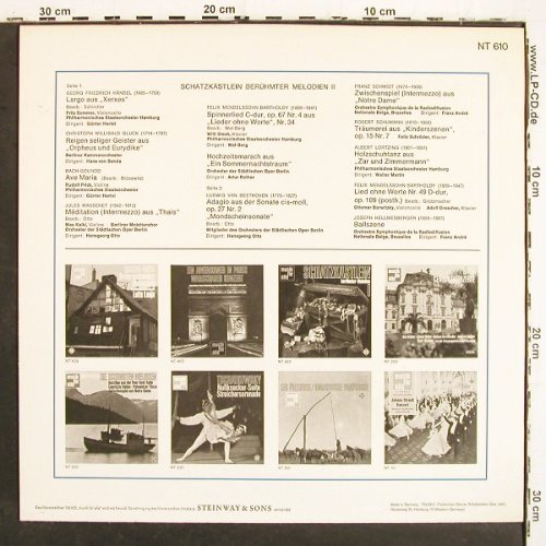 V.A.Schatzk&auml;stlein ber&uuml;hmter: Melodien II, Telefunken,MusikF&uuml;rAlle (NT 610), D Typ: LP Best.-Nr.: V7034 Preis: 5,00 Euro.