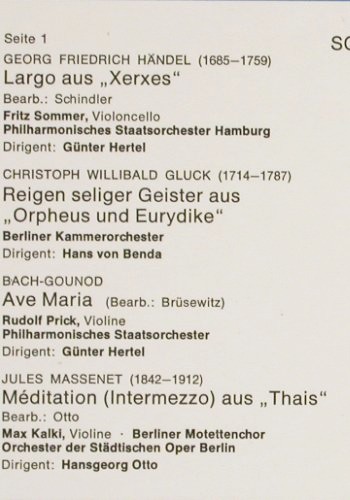 V.A.Schatzk&auml;stlein ber&uuml;hmter: Melodien II, Telefunken,MusikF&uuml;rAlle (NT 610), D Typ: LP Best.-Nr.: V7034 Preis: 5,00 Euro.