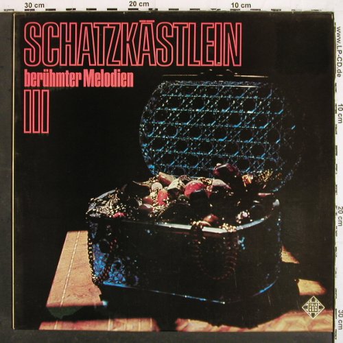 V.A.Schatzk&auml;stlein ber&uuml;hmter: Melodien III, Telefunken (6.41343 AG), D,Ri(1963) Typ: LP Best.-Nr.: V7035 Preis: 5,00 Euro.