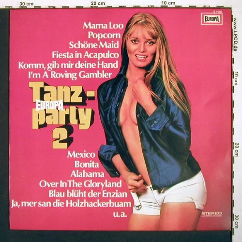 Lester Special Band,Jack: Europa Tanzparty 2, Europa (E 1002), D, 1973 Typ: LP Best.-Nr.: V7541 Preis: 5,00 Euro.