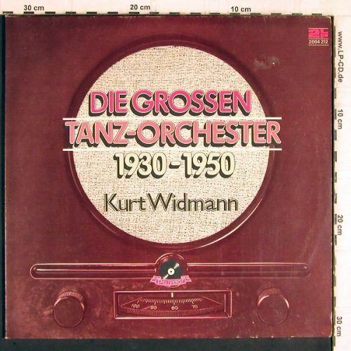 Widmann,Kurt: Die grossen Tanz-Orchester, Foc, Polydor(2664 212), D,1930-50,  - 2LP - V7553 - 9,00 Euro