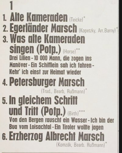 K&ouml;lner Schutzpolizei-BlauenDragoner: Beliebte Märsche und Marschlieder, MFP(MFP 5145), D,  - LP - Y4506 - 5,00 Euro